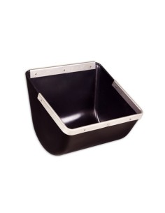 Comedero cerdas  2 protecciónes inox